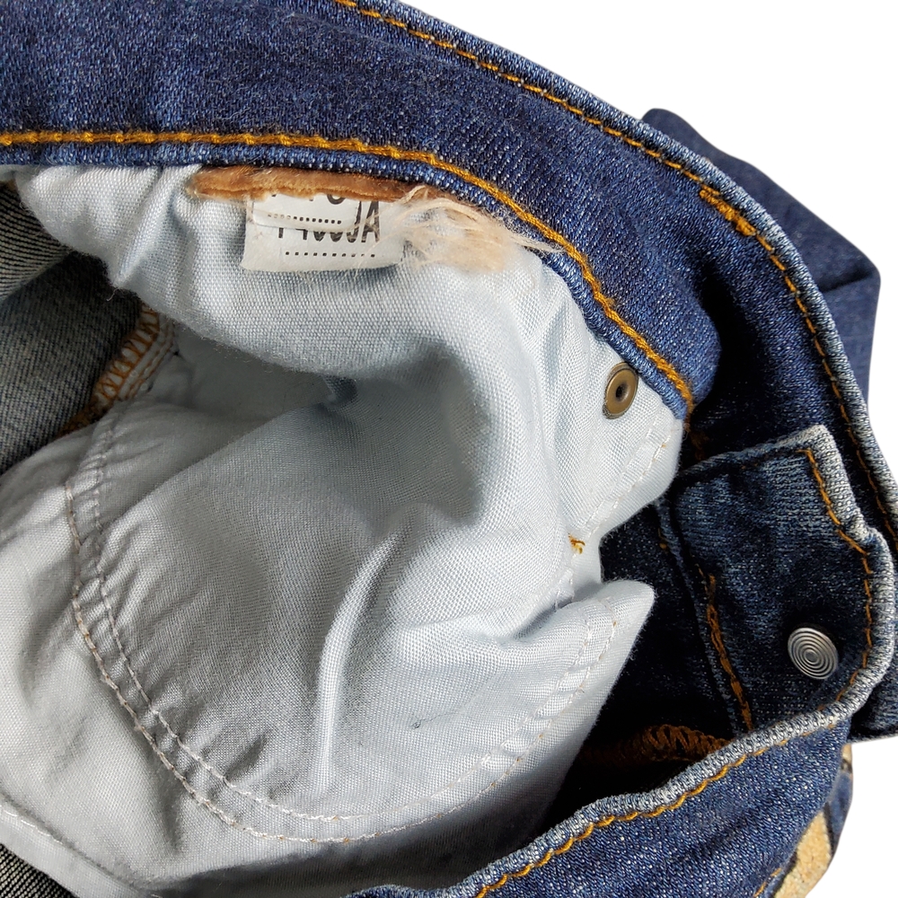 DRIFTWOOD Blue Embroidered Skinny Jeans - Picture 5 of 6